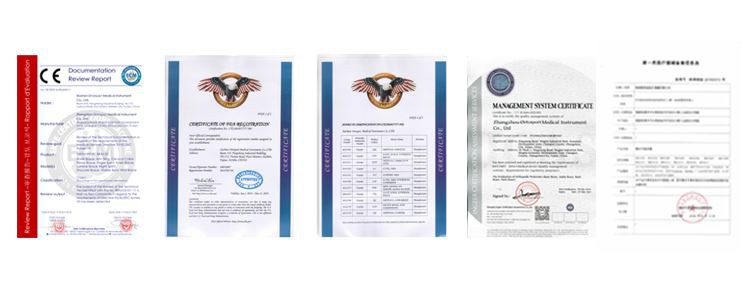 Thumb Support Certificate