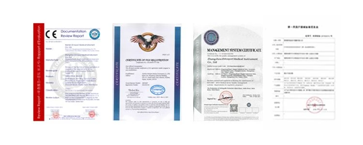 Shoulder Immobilizer Certificate